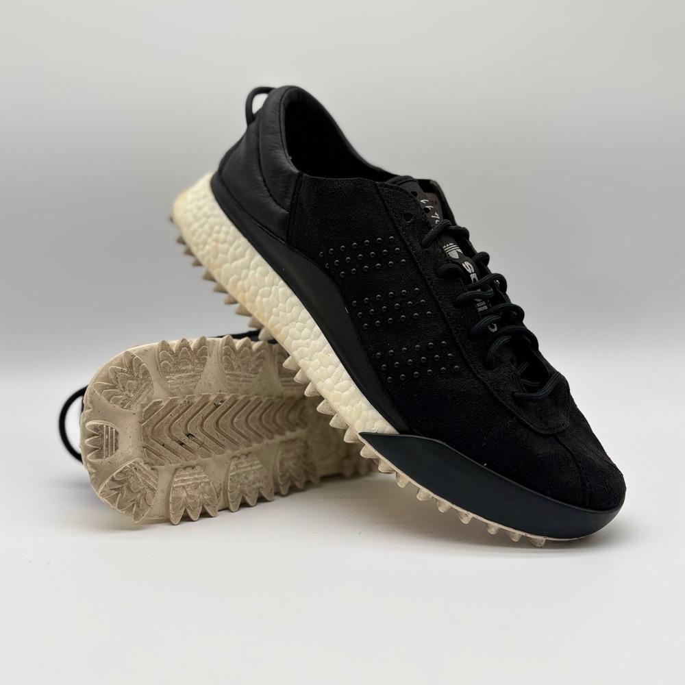 Alexander Wang x adidas Originals AW Run Black Suede Boost AC6839 Mens 9.5